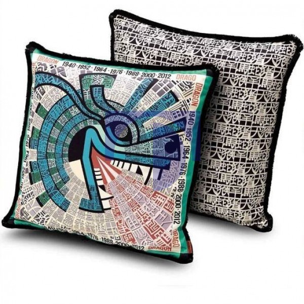 Oroscopo 05 Рік Дракона Подушка Missoni Home Oroscopo 05 Рік Дракона Подушка Missoni Home