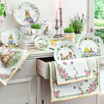 Блюдо пасхальное Кролик Макс 24 см Spring Fantasy Villeroy & Boch Блюдо пасхальное Кролик Макс 24 см Spring Fantasy Villeroy & Boch