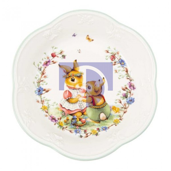 Пиала пасхальная Крольчиха Анна и кролик Пауль 16 см Spring Fantasy Villeroy & Boch Пиала пасхальная Крольчиха Анна и кролик Пауль 16 см Spring Fantasy Villeroy & Boch