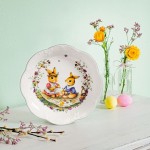 Блюдо пасхальное Кролики на пикнике 24 см Spring Fantasy Villeroy & Boch Блюдо пасхальное Кролики на пикнике 24 см Spring Fantasy Villeroy & Boch