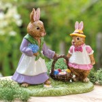Декоративная фигурка Кролики с корзинкой Bunny Tales Villeroy & Boch Декоративная фигурка Кролики с корзинкой Bunny Tales Villeroy & Boch