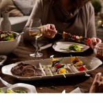 Блюдо сервировочное XL с отсеками для шампуров 52x22 см BBQ Passion Villeroy & Boch Блюдо сервировочное XL с отсеками для шампуров 52x22 см BBQ Passion Villeroy & Boch
