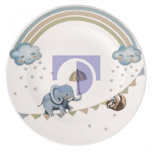 Тарелка мелкая детская Walk Like An Elephant Boho Kids Villeroy & Boch Тарелка мелкая детская Walk Like An Elephant Boho Kids Villeroy & Boch