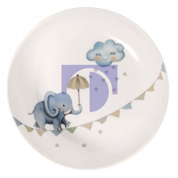 Тарелка глубокая детская Walk Like An Elephant Boho Kids Villeroy & Boch