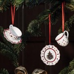 Подвески Посуда 6,3 см набор из 3 предметов Toy's Delight Decoration Villeroy & Boch Подвески Посуда 6,3 см набор из 3 предметов Toy's Delight Decoration Villeroy & Boch