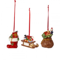 Подвески Подарки набор из 3 предметов Nostalgic Ornaments Villeroy & Boch
