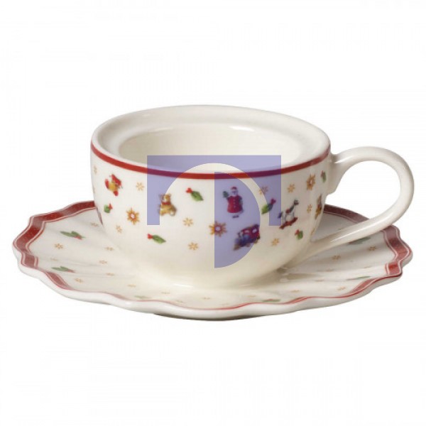 Подсвечник для чайной свечи Чашка с блюдцем Toy's Delight Decoration Villeroy & Boch Подсвечник для чайной свечи Чашка с блюдцем Toy's Delight Decoration Villeroy & Boch