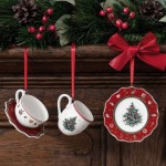 Подвески Посуда 6 см набор из 3 предметов Toy's Delight Decoration Villeroy & Boch Подвески Посуда 6 см набор из 3 предметов Toy's Delight Decoration Villeroy & Boch