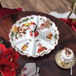 Блюдо с 6 секциями и фигуркой Санты 38x38x20 см Toys Fantasy Villeroy & Boch Блюдо с 6 секциями и фигуркой Санты 38x38x20 см Toys Fantasy Villeroy & Boch
