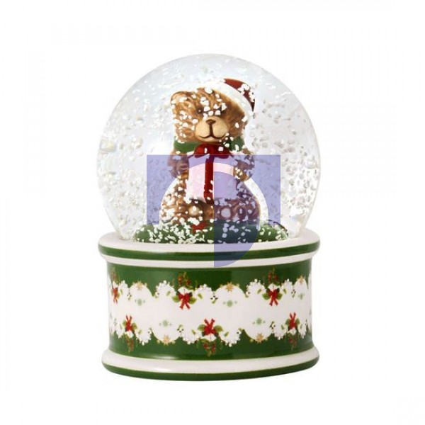 Снежный шар маленький Мишка 9 см Christmas Toys Villeroy & Boch Снежный шар маленький Мишка 9 см Christmas Toys Villeroy & Boch