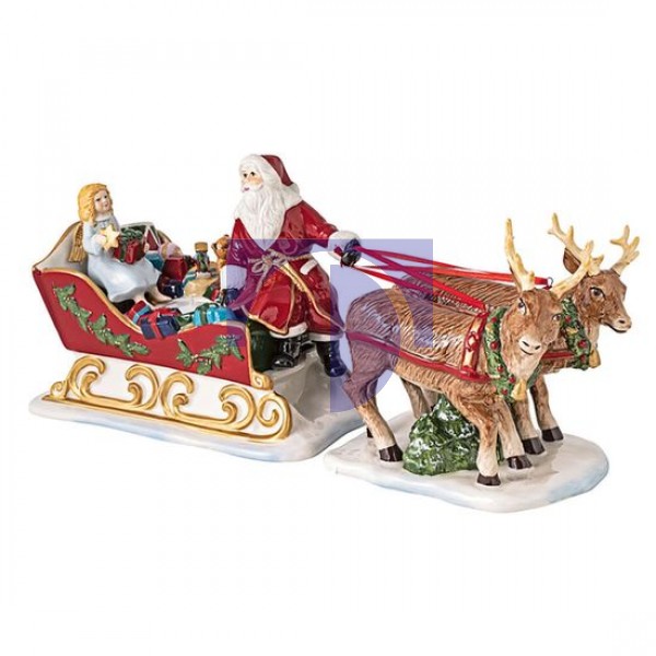 Фигурка Санта на санях 36 см Christmas Toys Villeroy & Boch Фигурка Санта на санях 36 см Christmas Toys Villeroy & Boch