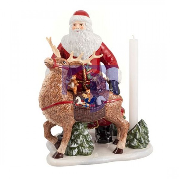 Фигурка Санта с оленем 35 см Christmas Toys Memory Villeroy & Boch Фигурка Санта с оленем 35 см Christmas Toys Memory Villeroy & Boch