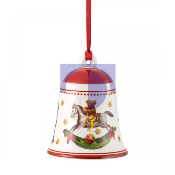 Подвеска колокольчик красный 2021 My Christmas Tree Villeroy & Boch Подвеска колокольчик красный 2021 My Christmas Tree Villeroy & Boch