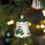 Подвеска колокольчик зеленый 2021 My Christmas Tree Villeroy & Boch Подвеска колокольчик зеленый 2021 My Christmas Tree Villeroy & Boch