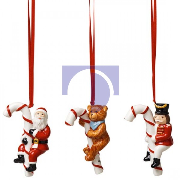 Подвески Конфета, набор из 3 предметов Nostalgic Ornaments Villeroy & Boch Подвески Конфета, набор из 3 предметов Nostalgic Ornaments Villeroy & Boch