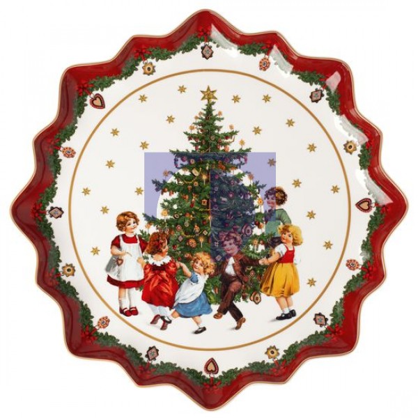 Блюдо глубокое 39 см Елка Toys Fantasy Villeroy & Boch Блюдо глубокое 39 см Елка Toys Fantasy Villeroy & Boch