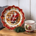 Пиала большая 25 см Санта с письмами Toys Fantasy Villeroy & Boch Пиала большая 25 см Санта с письмами Toys Fantasy Villeroy & Boch