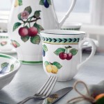 Кружка с ручкой Fleurence большая 0,48 л French Garden Villeroy & Boch Кружка с ручкой Fleurence большая 0,48 л French Garden Villeroy & Boch