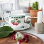 Блюдце для чашки для завтрака Green Line 17 см French Garden Villeroy & Boch Блюдце для чашки для завтрака Green Line 17 см French Garden Villeroy & Boch