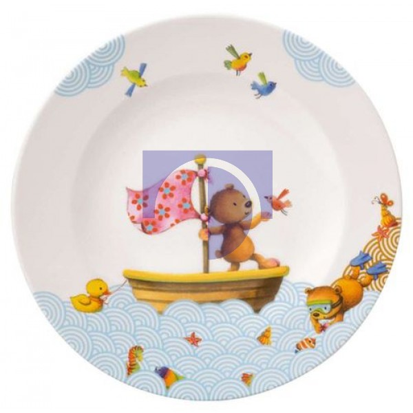 Тарелка мелкая детская Happy as a Bear Villeroy & Boch Тарелка мелкая детская Happy as a Bear Villeroy & Boch