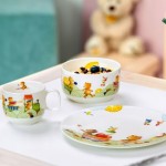 Набор детской посуды 3 предмета Hungry as a Bear Villeroy & Boch Набор детской посуды 3 предмета Hungry as a Bear Villeroy & Boch