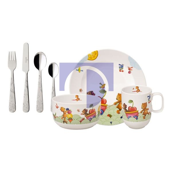 Набір дитячого посуду 7 предметів Hungry as a Bear Villeroy & Boch