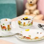 Набір дитячого посуду 7 предметів Hungry as a Bear Villeroy & Boch