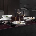 Набор посуды 7 предметов белый & черный Iconic La Boule Villeroy & Boch