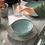 Пиала 0,60 л бирюзовая Lave Glace Villeroy & Boch Пиала 0,60 л бирюзовая Lave Glace Villeroy & Boch