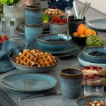 Чашка без ручки 0,4 л бирюзовая Lave Glace Villeroy & Boch