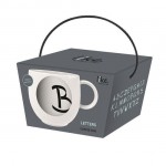 Кружка с буквой B 0,33 л Letters like. by Villeroy & Boch Кружка с буквой B 0,33 л Letters like. by Villeroy & Boch