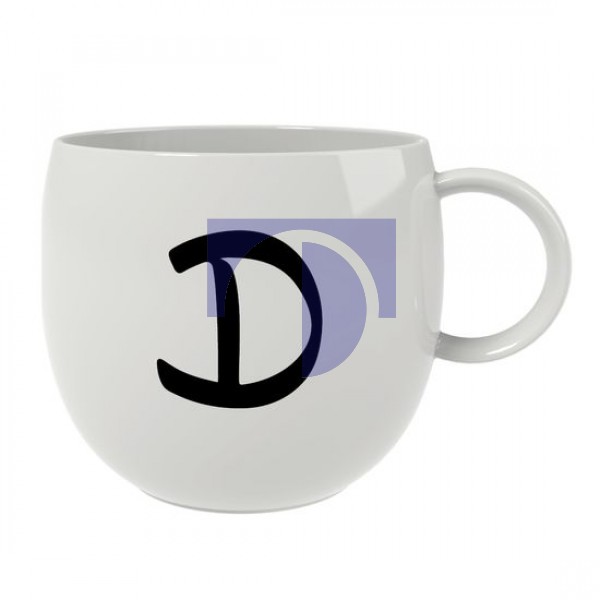 Кружка с буквой D 0,33 л Letters like. by Villeroy & Boch Кружка с буквой D 0,33 л Letters like. by Villeroy & Boch