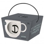 Кружка с буквой D 0,33 л Letters like. by Villeroy & Boch Кружка с буквой D 0,33 л Letters like. by Villeroy & Boch