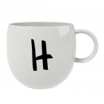 Кружка с буквой H 0,33 л Letters like. by Villeroy & Boch Кружка с буквой H 0,33 л Letters like. by Villeroy & Boch
