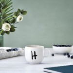 Кружка с буквой H 0,33 л Letters like. by Villeroy & Boch Кружка с буквой H 0,33 л Letters like. by Villeroy & Boch