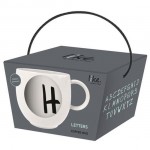Кружка с буквой H 0,33 л Letters like. by Villeroy & Boch Кружка с буквой H 0,33 л Letters like. by Villeroy & Boch