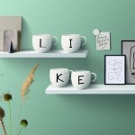 Кружка с буквой I 0,33 л Letters like. by Villeroy & Boch Кружка с буквой I 0,33 л Letters like. by Villeroy & Boch