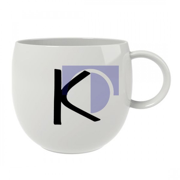 Кружка с буквой K 0,33 л Letters like. by Villeroy & Boch