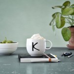 Кружка с буквой K 0,33 л Letters like. by Villeroy & Boch