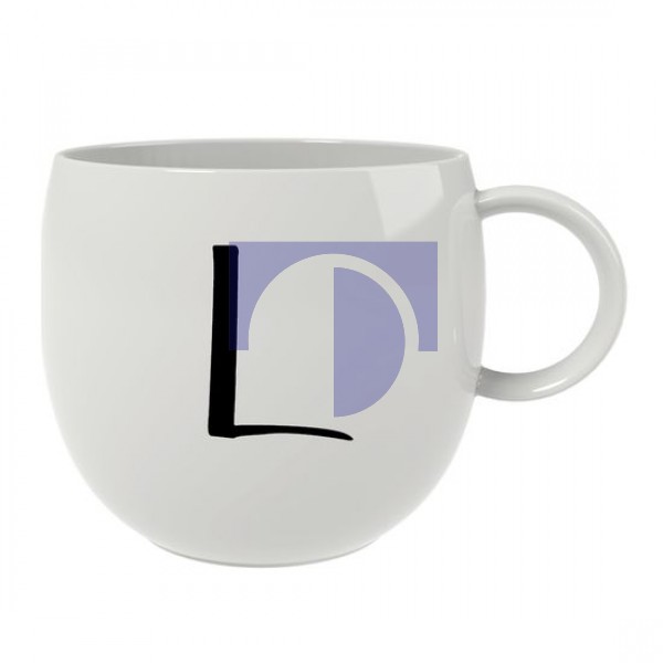 Кружка с буквой L 0,33 л Letters like. by Villeroy & Boch Кружка с буквой L 0,33 л Letters like. by Villeroy & Boch