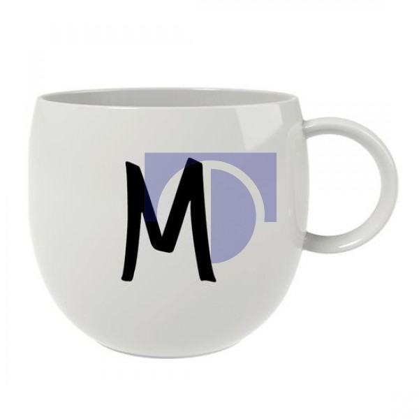 Кружка с буквой M 0,33 л Letters like. by Villeroy & Boch Кружка с буквой M 0,33 л Letters like. by Villeroy & Boch