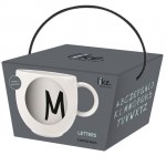 Кружка с буквой M 0,33 л Letters like. by Villeroy & Boch Кружка с буквой M 0,33 л Letters like. by Villeroy & Boch