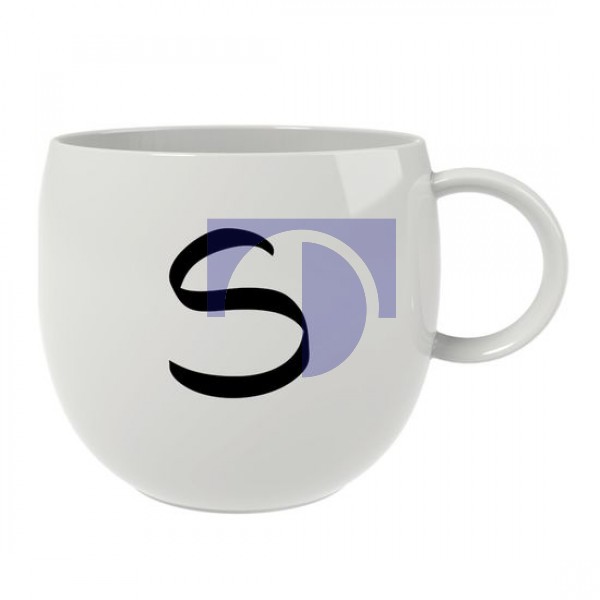 Кружка с буквой S 0,33 л Letters like. by Villeroy & Boch Кружка с буквой S 0,33 л Letters like. by Villeroy & Boch