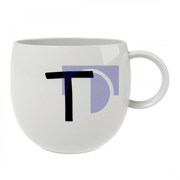 Кружка с буквой T 0,33 л Letters like. by Villeroy & Boch