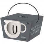 Кружка с буквой U 0,33 л Letters like. by Villeroy & Boch Кружка с буквой U 0,33 л Letters like. by Villeroy & Boch