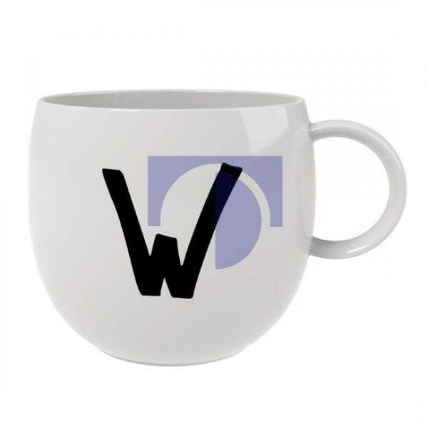 Кружка с буквой W 0,33 л Letters like. by Villeroy & Boch Кружка с буквой W 0,33 л Letters like. by Villeroy & Boch