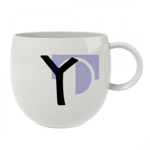 Кружка с буквой Y 0,33 л Letters like. by Villeroy & Boch