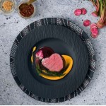 Тарелка столовая 27 см Manufacture Rock Villeroy & Boch Тарелка столовая 27 см Manufacture Rock Villeroy & Boch
