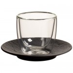Блюдце к чашке для эспрессо 12 см Manufacture Rock Villeroy & Boch Блюдце к чашке для эспрессо 12 см Manufacture Rock Villeroy & Boch