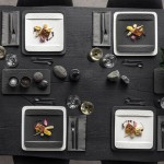 Тарелка квадратная 28 см Manufacture Rock Villeroy & Boch Тарелка квадратная 28 см Manufacture Rock Villeroy & Boch